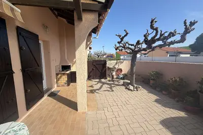 Villa avec parking et clim - 6 pers.