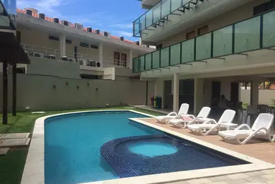 Image de Apartment in Manawa Beach Flat, beachfront in Porto de Galinhas, 5 minutes from the center.