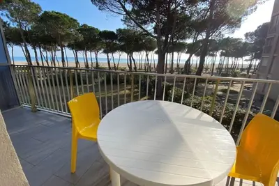 Image de Appartement climatisé, terrasse face mer - 4 pers.