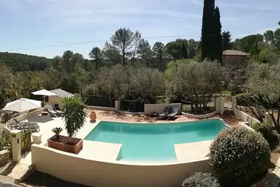 Image de Le Mas des Cades. Studio2 pers, piscine, parking, domaine sécurisé.