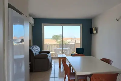 Image de Studio vue mer pieds dans l’eau - Accès plage direct + piscine – 4 pers