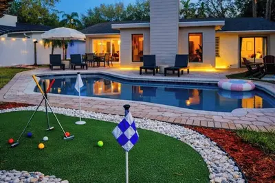 Image de Peaceful Pool Home Oasis - Minutes to Beaches and Boardwalk