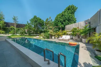 Image de Gated 3br Private Sanctuary, 16m Pool, Canggu