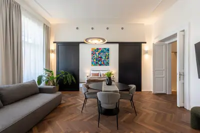 Image de High-End 2br Apartment Steps from Wenceslas Square by EasyBNB Premium