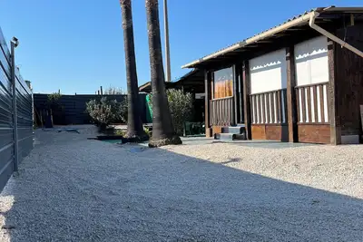 Image de Mobil Home avec barbecue extérieur