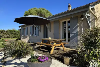 Image de Charmante maison, terrasse, animaux admis - 4 pers.