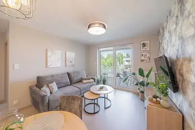 Image de Apartments with Large Balcony & Spa Near the Beach Grzybowo Posesja Apartamenty