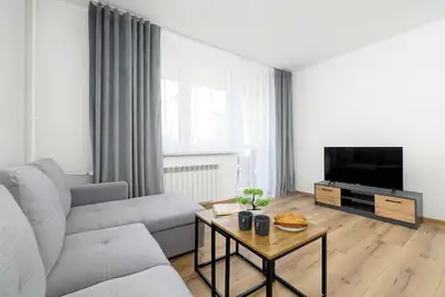 Solna 7 Bielsko-Biała | Modern Apartment | Balcony | Remote work