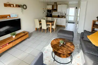 Image de Maison Nordseezeit à Tossens – Linge de lit, serviettes & réduction Aqua Mundo inclus!