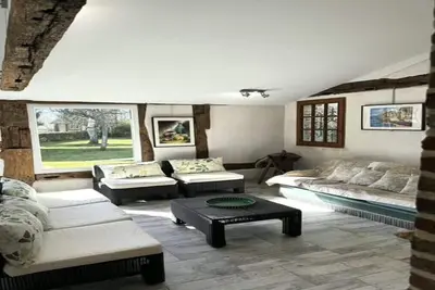 Image de Manoir du Val aux clercs avec atelier d'artiste
