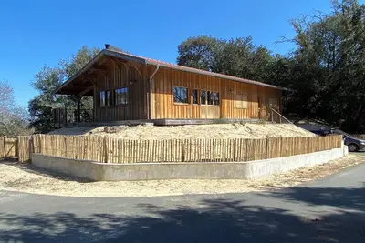 Image de Maison bois au pied du lac d'Hourtin, aux portes de la réserve naturelle