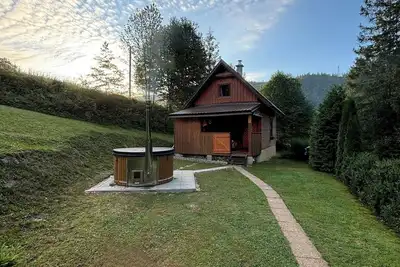 Image de Cozy cottage located in a quiet part of Vychylovka