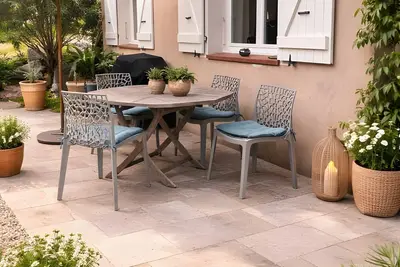 Image de Maison de vacances « Entre Mer et Montagne » avec vue montagne, terrasse privée et Wi-Fi