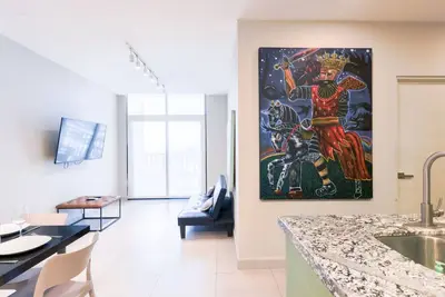 Image de ¡A pasos de Fundidora! Wifi + Cajón | 6ppl 2BR2br