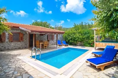 Image de 2-Bedroom Stone House in Kayaköy – Private Secluded Pool & Jacuzzi