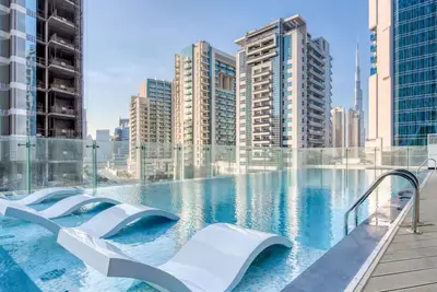 Image de Stylish 1bhk Canal View Apartment Near Burj Khalifa/Dubai Mall