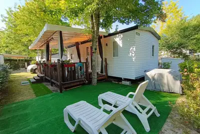 Image de Mobil-home Biscarrosse Lac - 3 chambres 6 personnes à 200 mètres du lac