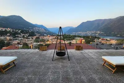 Retraite Sky Villa sur le lac de Côme