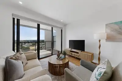 Image de Appartement neuf de 2 chambres avec vue sur la ville