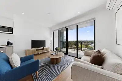 Image de Appartement moderne et récemment meublé avec cuisine entièrement équipée