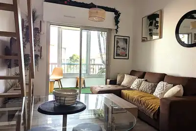 Image de Appartement « Moréa » climatisé dans résidence avec piscine et courts de tennis