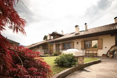 Image de Al Soladif - Attic room with a view. Magic in a mansion in the heart of Cavalese.