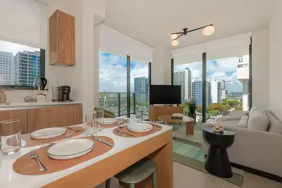 Image de Stylish 2br in Downtown Miami | Pool & Spa 814