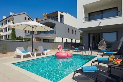 Image de Two-bedroom Villa Atlantida 1 with the private pool and sea view