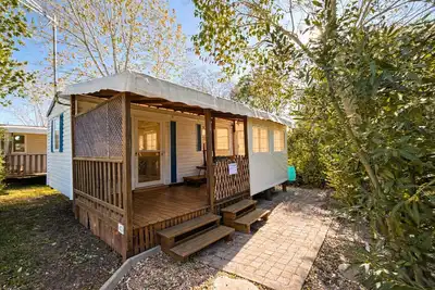 Image de Mobil-home tout confort au Camping de l’Escale – terrasse, piscine & plages