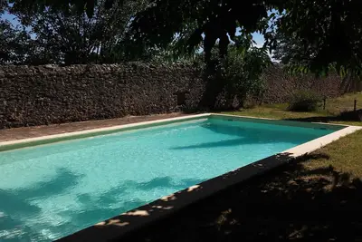 Image de Maison de vacances « Magnanerie Restaurée » avec vue sur la montagne, Wi-Fi et climatisation