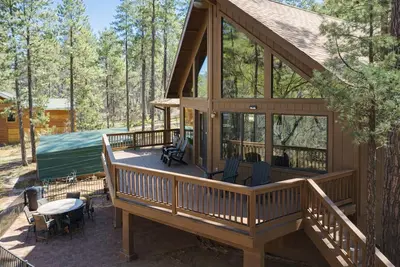 Image de Lovely 3-bedroom cabin with Ac in charming Strawberry/Pine
