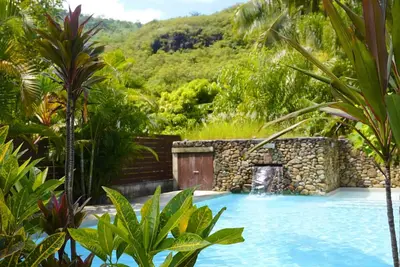 Image de Moorea - Waterfall Pool Coconut Domain