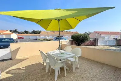 Maisonnette proche plage, animaux Ok - 4 pers.