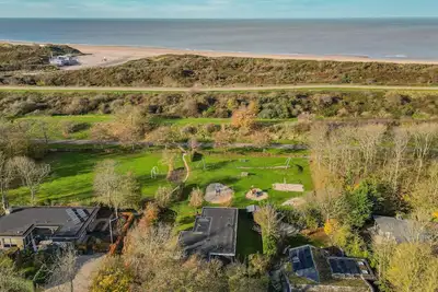 Image de Maison de vacances vue sur dunes, près plage
