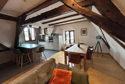 Image de Charmant duplex dans maison de ville alsacienne au cœur de Sélestat