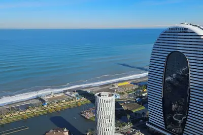Image de 45th Floor Manhattan • 1 Bedroom Apartment • Panoramic Sea View • Orbi D2