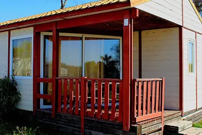 Chalet confortable avec terrasse - 7 pers.