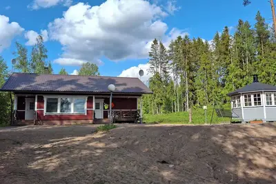 Image de Lakeside cottage, private area, 2 bedrooms, wc, sauna, barbecue hut, rowing boat