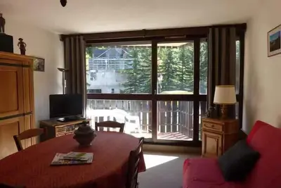 Image de Studio pied des pistes avec balcon