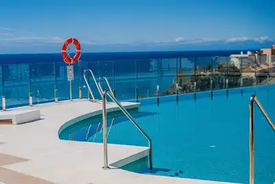 Image de Panoramic Sea View Apartment with Terrace, Pool & Welness - 2 min to Beach