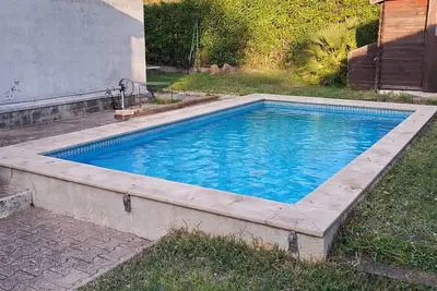 Image de Maison avec piscine, à 5 mn de la plage, animaux acceptés, parking dans le jardin