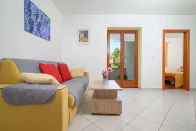 Appartement de vacances avec climatisation et balcon