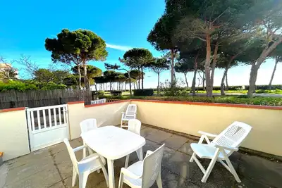 Image de Studio cabine terrasse face mer - 4 pers.