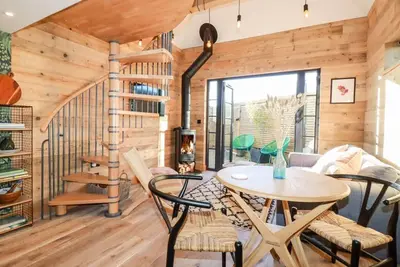 Little Beach Cabin in Crantock