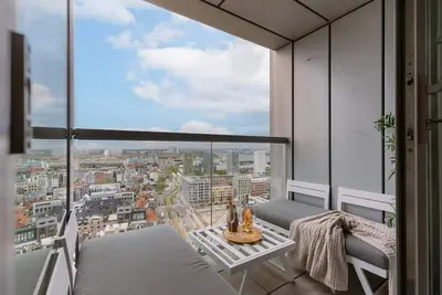 Image de 2br stay w/ Scheldt view terrace - 5 mins to Mas