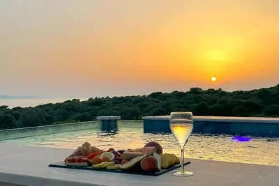 Image de Seaside Luxury Apartment Infinity Blue A4 with pool