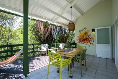 Lora - The green flamingo