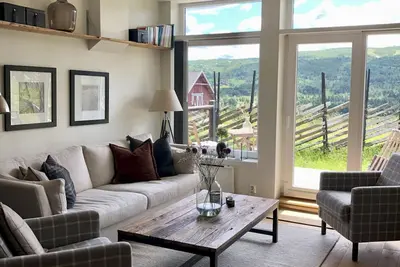 Image de In the heart of magical Geilo – modern apartment with sunny terrace and views