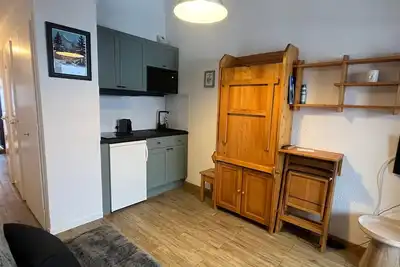 Image de Studio rénové près des télécabines à Châtel