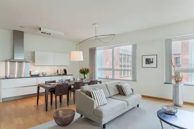 Image de Modern 2-bedroom executive apartment at the Zuidas, Amsterdam-South